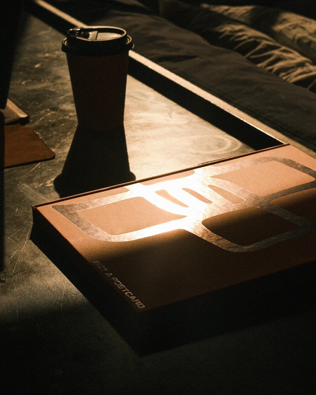 Not a Postcard - Hard cover book.